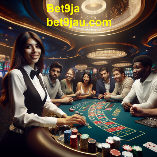 Experiência Imersiva no Cassino Ao Vivo da Bet9ja